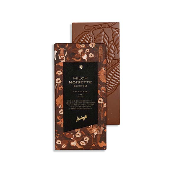 Schokolade Milch Noisette 37% 100g