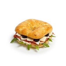 Parmaschinken-Grana Padano-Focaccia