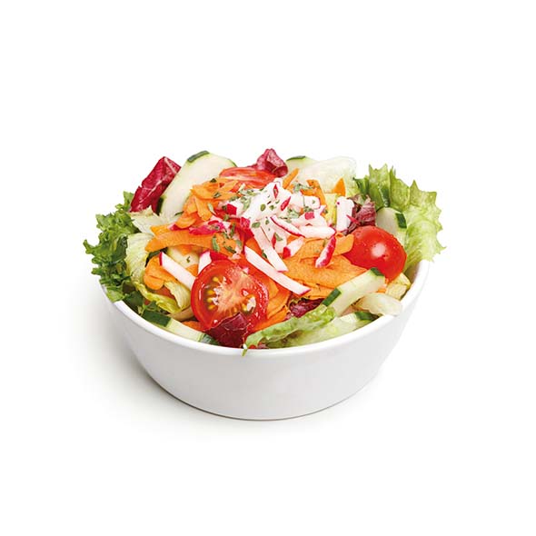 Bunter Gartensalat