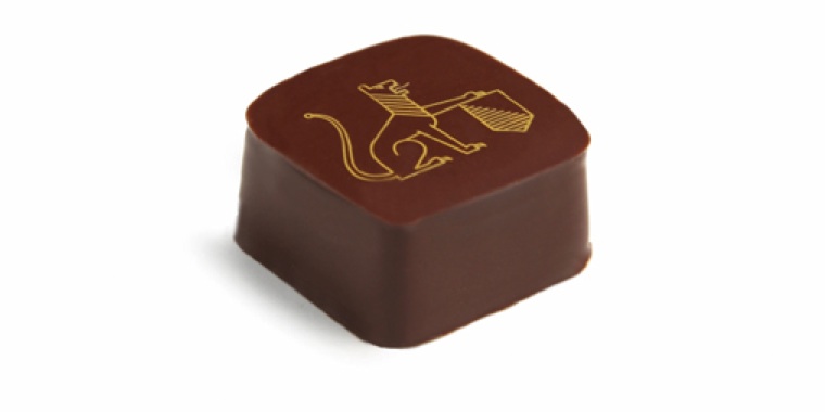 Pralinés bedruckt mit Firmenlogo