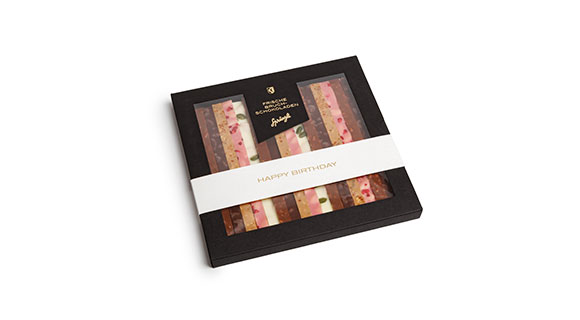 Fresh chocolate slab bars 